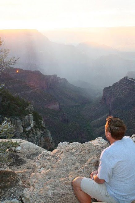 attachment-59c06f36cd39c3d49b010214 Kip Shubert, founder of Warriors on Purpose, sits on a mountain looking at the sunrise